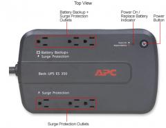 UPS Respaldo de Energía - Back-UPS ES 350 APC - CA 120V