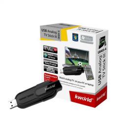 Tarjeta Captadora de Televisión Analógica USB TV Stick III KWORLD